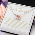 Load image into Gallery viewer, Mom & Daughter Interlocking Hearts Necklace
