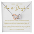 Load image into Gallery viewer, Mom & Daughter Interlocking Hearts Necklace
