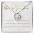 Load image into Gallery viewer, Mom & Daughter Interlocking Hearts Necklace
