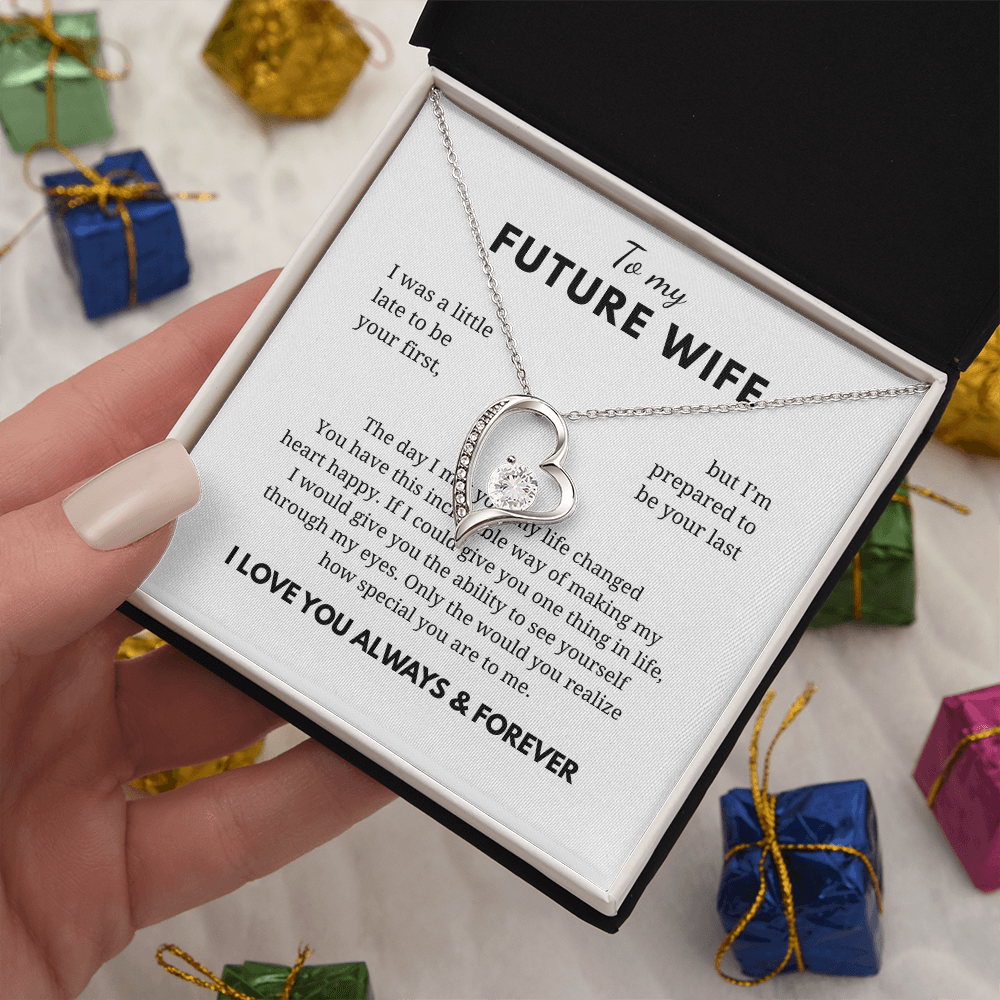 To My Future Wife Forever Love Necklace