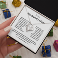 Load image into Gallery viewer, To My Husband's Mom Forever Love Necklace

