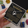 Load image into Gallery viewer, To My Beautiful Daughter  Forever Love Necklace
