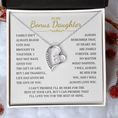 Load image into Gallery viewer, To My Bonus Daughter  Forever Love Necklace

