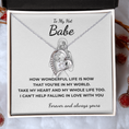 Load image into Gallery viewer, To My Hot Babe Forever Love Necklace
