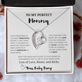 Load image into Gallery viewer, To My Perfect Mummy Forever Love Necklace
