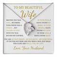 Load image into Gallery viewer, To My Beautiful Wife  Forever Love Necklace
