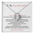 Load image into Gallery viewer, To My Granddaughter  Forever Love Necklace
