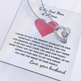 Load image into Gallery viewer, To The Best Mom of All TIme Forever Love Necklace
