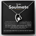 Load image into Gallery viewer, To My Soulmate Forever Love Necklace
