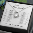 Load image into Gallery viewer, To My Soulmate  Forever Love Necklace
