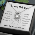 Load image into Gallery viewer, To My Hot Babe Forever Love Necklace
