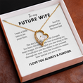 Load image into Gallery viewer, To My Future Wife Forever Love Necklace
