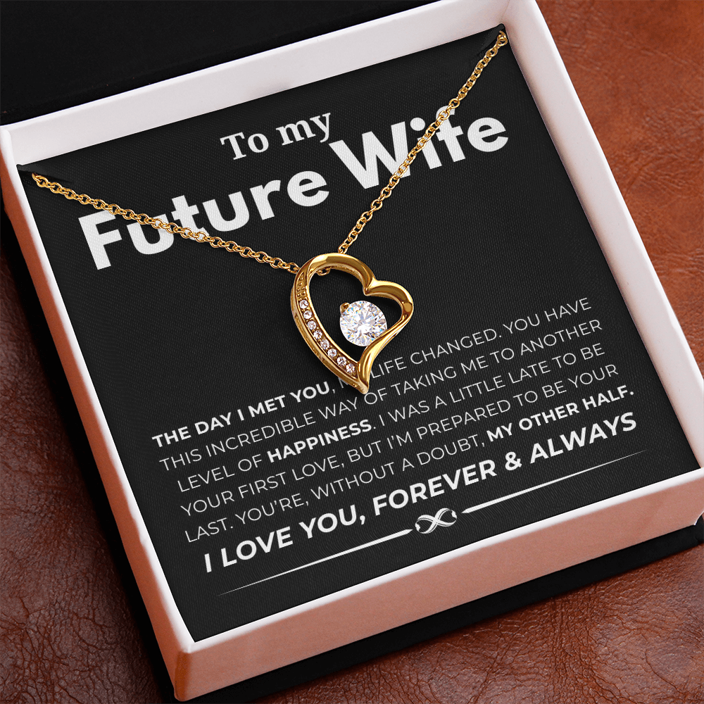To My Future Wife  Forever Love Necklace