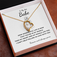 Load image into Gallery viewer, To My Hot Babe Forever Love Necklace
