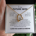 Load image into Gallery viewer, To My Future Wife Forever Love Necklace
