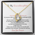 Load image into Gallery viewer, To My Granddaughter  Forever Love Necklace
