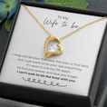 Load image into Gallery viewer, To My Wife To Be Forever Love Necklace
