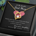 Load image into Gallery viewer, To The World's Best Mum Forever Love Necklace
