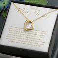 Load image into Gallery viewer, To My Mother In Law Interlocking Hearts Necklace
