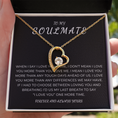 Load image into Gallery viewer, To My Soulmate Forever Love Necklace

