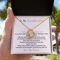 Load image into Gallery viewer, To My Granddaughter  Forever Love Necklace
