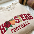 Load image into Gallery viewer, Embroidered Hoosiers Champs 25/26 Quarter-Zip Sweatshirt, Hoodie Sweatshirt T-Shirt

