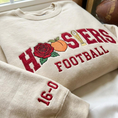 Load image into Gallery viewer, Embroidered Hoosiers Champs 25/26 Quarter-Zip Sweatshirt, Hoodie Sweatshirt T-Shirt
