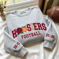 Load image into Gallery viewer, Embroidered Hoosiers Champs 25/26 Quarter-Zip Sweatshirt, Hoodie Sweatshirt T-Shirt
