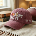 Load image into Gallery viewer, Embroidered Indiana Hoosiers Vintage Style Baseball Cap, Dyed Cap
