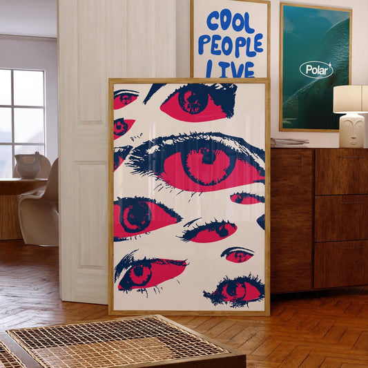 for Bedroom Or Kitchen, Aesthetic Poster for Room Wall Art, Aesthetic Art Trendy Print Design, Brand Posters, Room Decor, Unframed – 5 Size, 8x12 to 27x40 inch